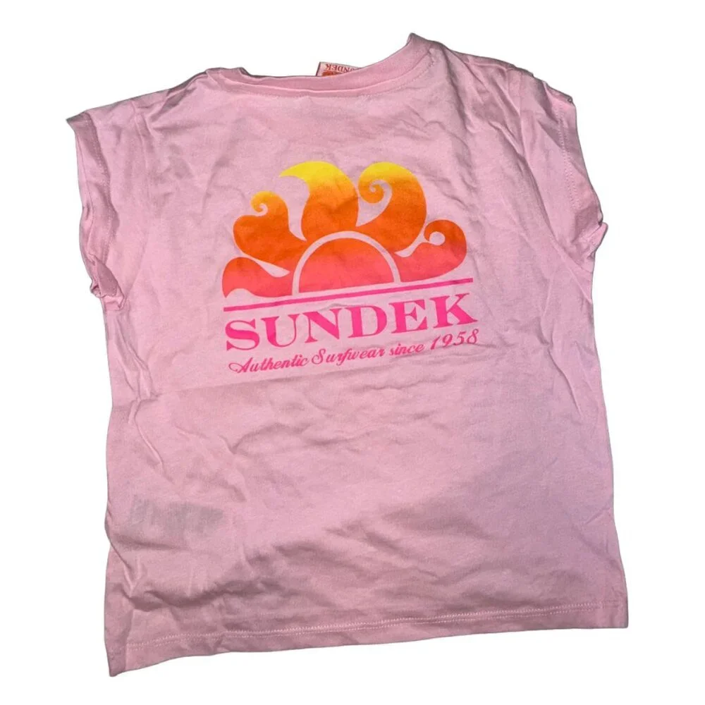 NWOT Sundek Girl T-Shirt and Shorts - Size 6